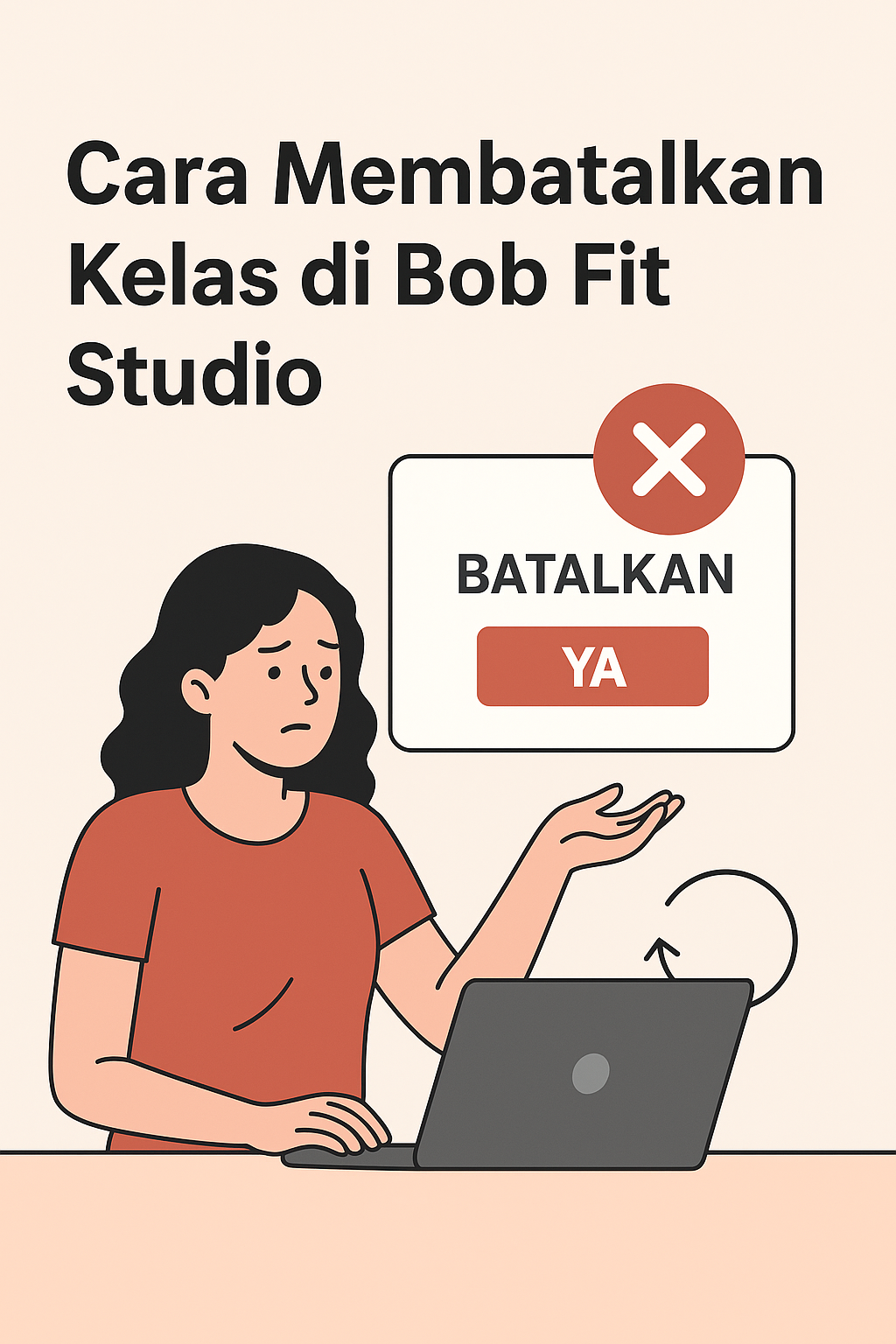 Cover Cara Membatalkan Kelas di Bob Fit Studio